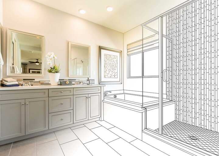 A newly designed bathroom can add value to any Pomona, CA home.
